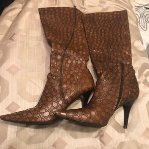 Jessica Simpson Croc Boots